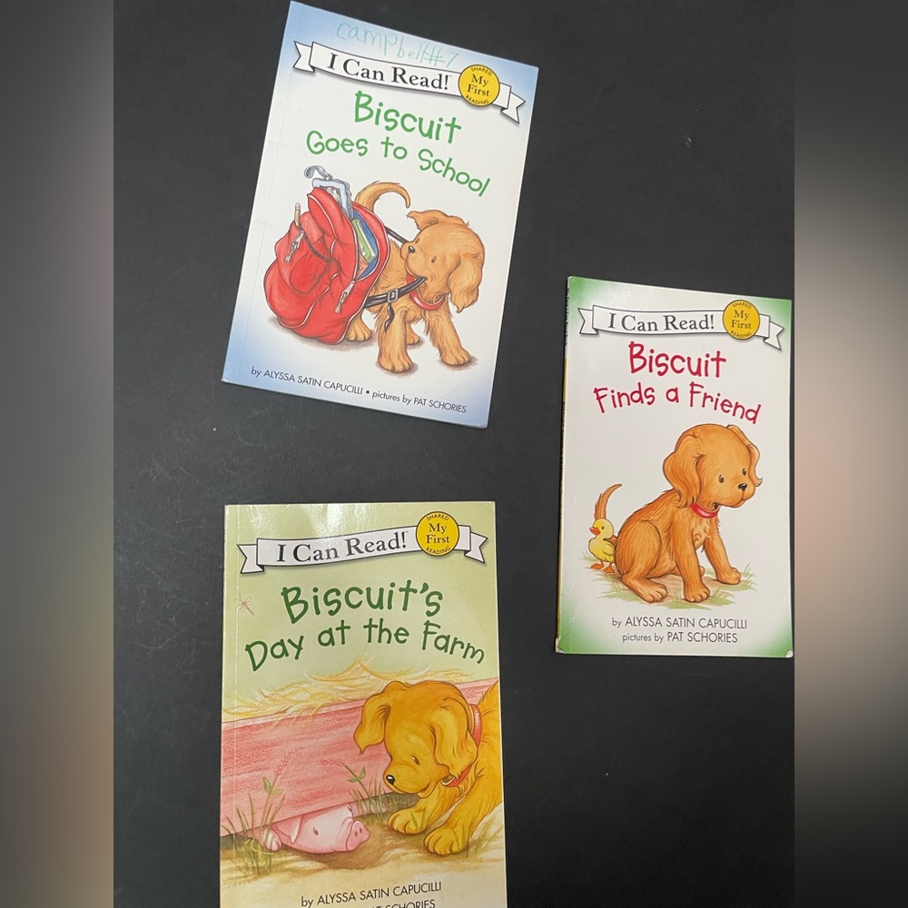 My First Reading Biscuit Children's I Can Read Book Set